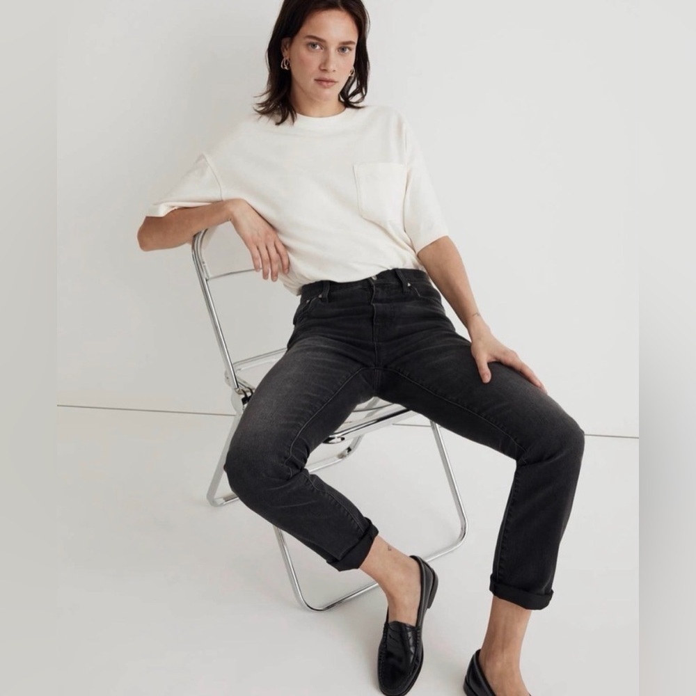 Madewell Slim Boyjean 33P petite inseam - basically new!
